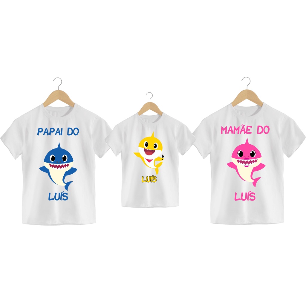 Camisetas personalizadas cheap de baby shark