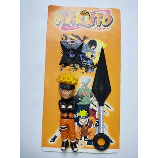 Kit Completo do Naruto Aldeia da Folha Vem Com Kunai Shuriken Bandana e Um  Boneco do Naruto no Shoptime