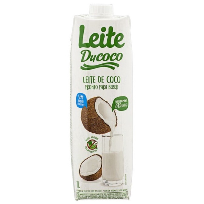 Leite De Coco Vegetal Vegano 1l Ducoco | Shopee Brasil