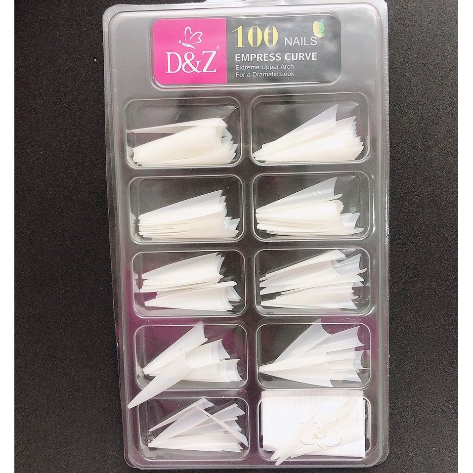 Caixa Tips Vamp Natural Leitosa 100 unidades | Shopee Brasil