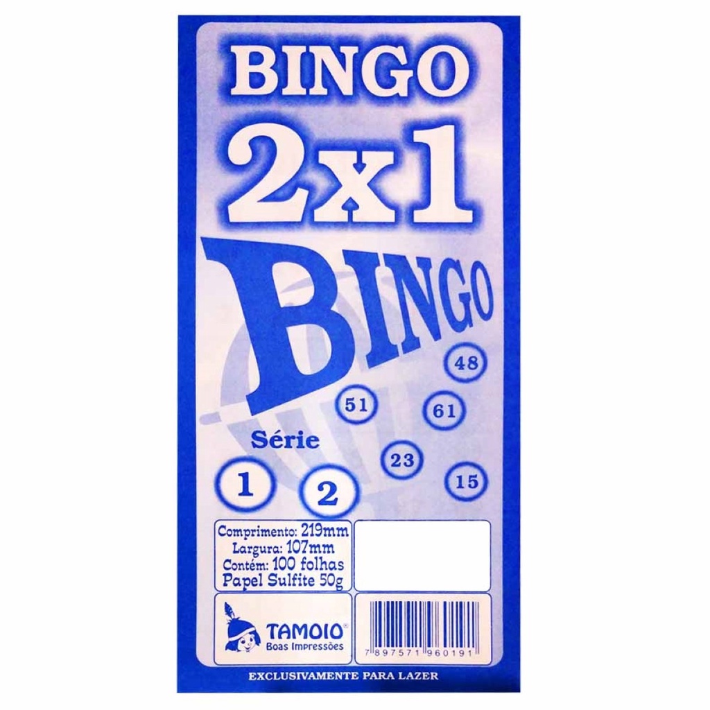 Cartela De Bingo Tamoio X Folhas Shopee Brasil