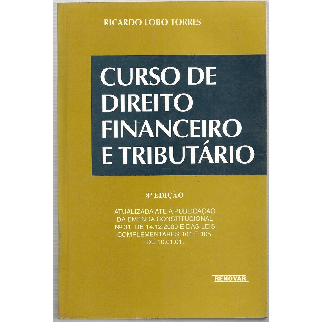 Livros - Direito Financeiro e Tributário