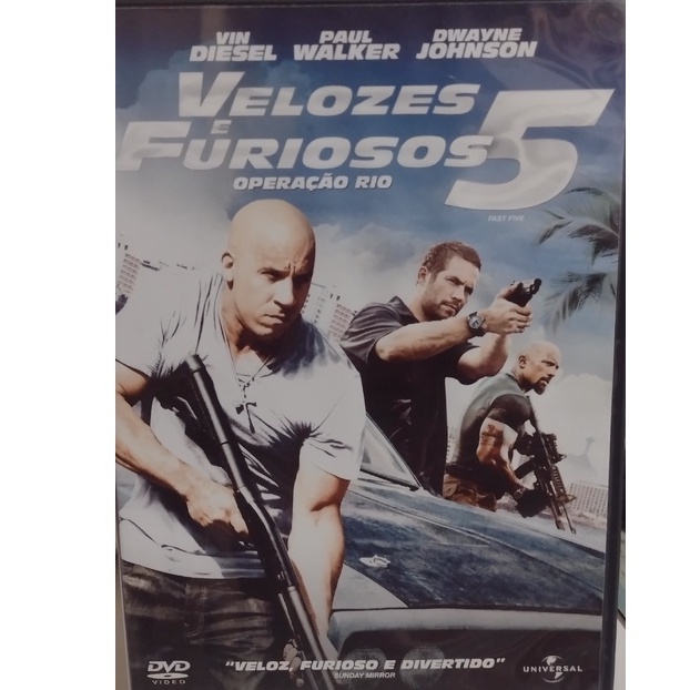 Velozes E Furiosos 5 - Dvd