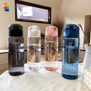 Garrafa De Água Esportiva 780ml Ginásio Portátil Viagem Transparente À Prova De Vazamentos Garrafas De Bebida
