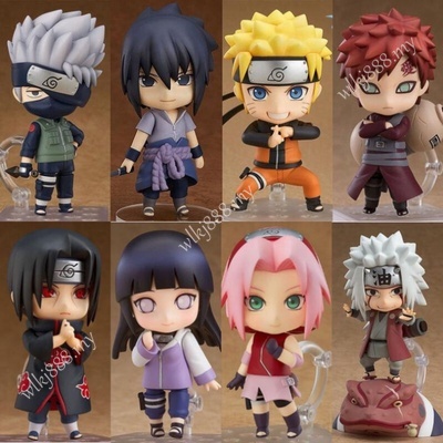 Boneco de brinquedo do naruto shippuden, 25-28cm, anime, sasuke, kakashi,  haruno, sakura, figura de ação, coleção de desenhos animados, brinquedos