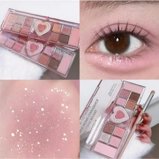 Miss Lara 12 Paleta De Sombra Colorida Cintilante Cintil