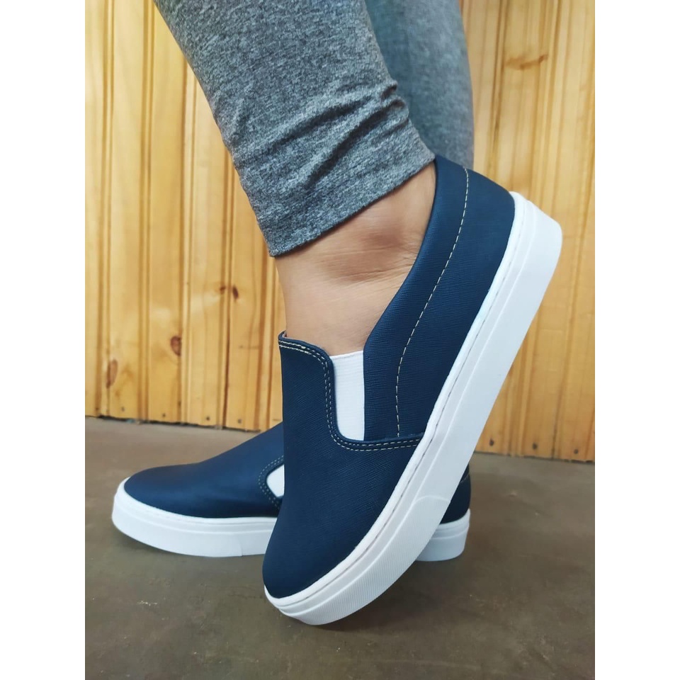 Tenis Slip On Confort 34 ao 39