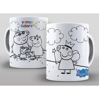 Caneca de Polímero Plástico Inquebrável Infantil Azul Royal TEDDY BEAR MOTO  CORRIDA VERMELHA