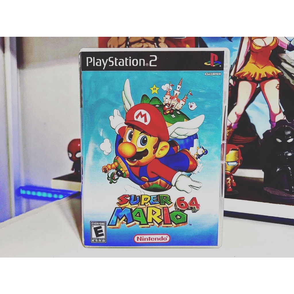 Super Mario 64 [REPRO-PACTH] - PS2 - Sebo dos Games - 10 anos!