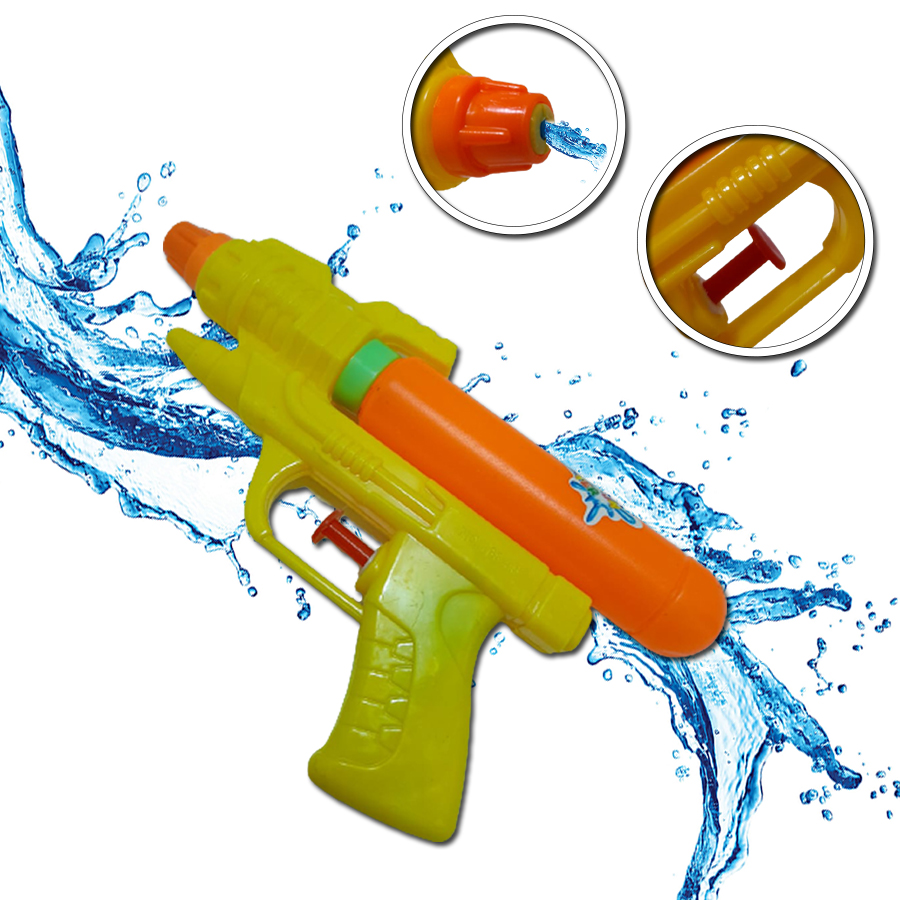 Arminha Rifle Pistola Revolver De Brinquedo Kit Com 3 Arma laranja