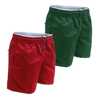 Calção Masculino Elástico Liso Bolsos Caminhada Treino Moda Praia