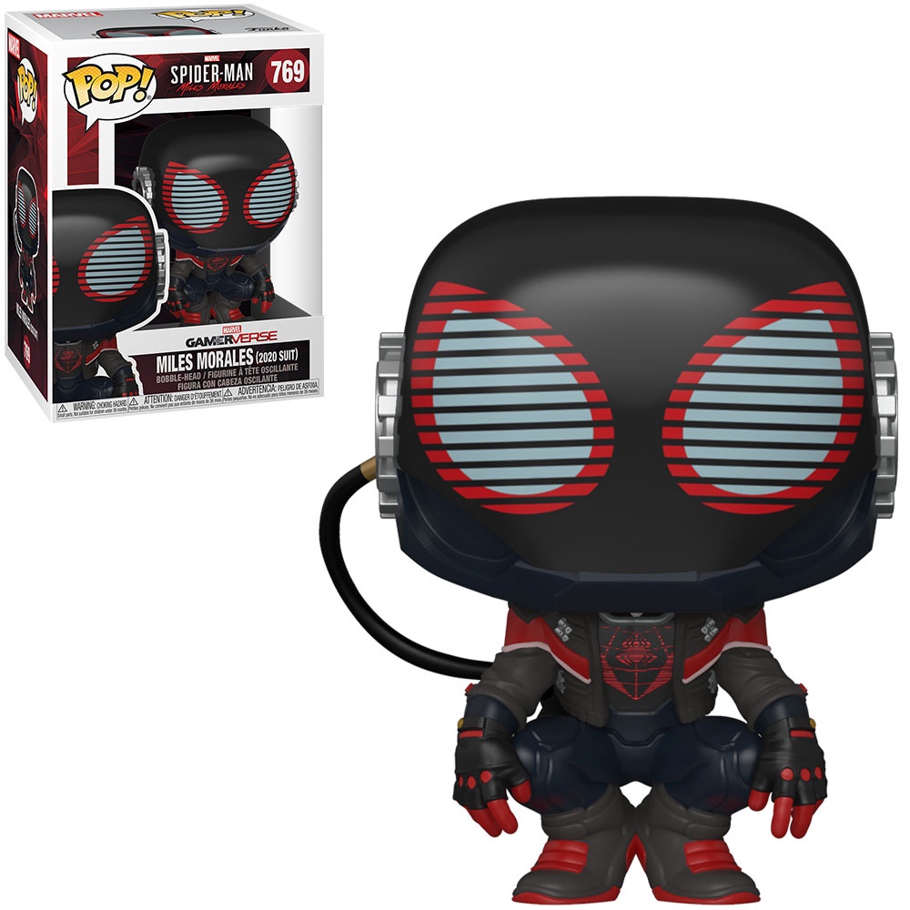 Boneco Funko Miles Morales #775 - Spider Man Miles Morales