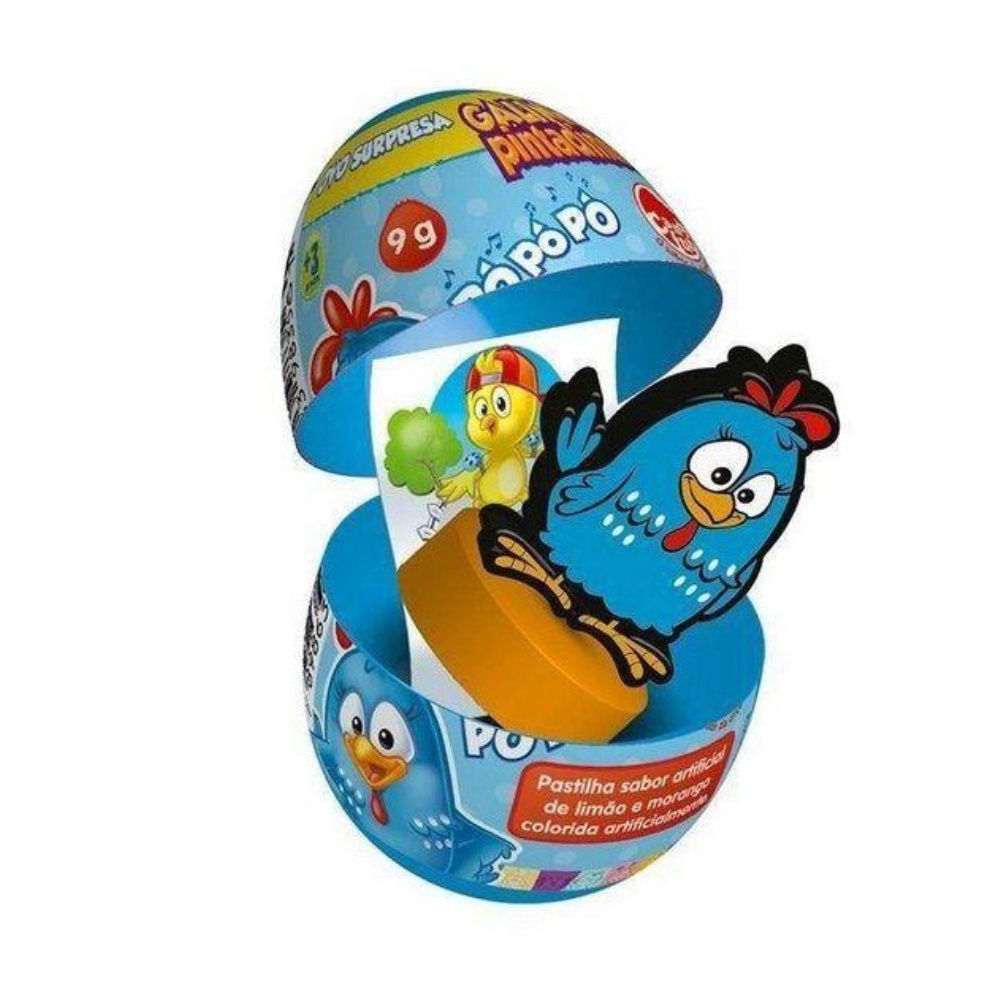 Brinquedo Ovo Kids Surpresa Galinha Pintadinha - Kids Zone | Shopee Brasil