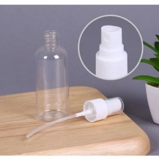 frasco spray borrifador pequeno transparente