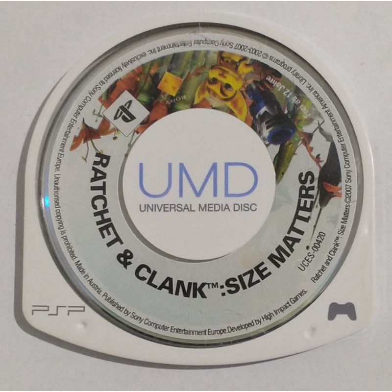 SONY PSP Ratchet & Clank 5 & Clank Ratchet : Maru Hi Mission