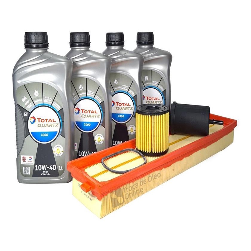 Kit Troca de Oleo Peugeot 307 1.6 16v Flex 2006-2012 / 207 1.6 16v Flex 2008-2015