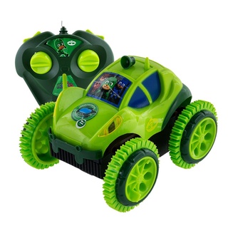 SUPER MANOBRA PJ MASK - VEÍCULO RC DE 3 FUNÇÕES (VERDE)