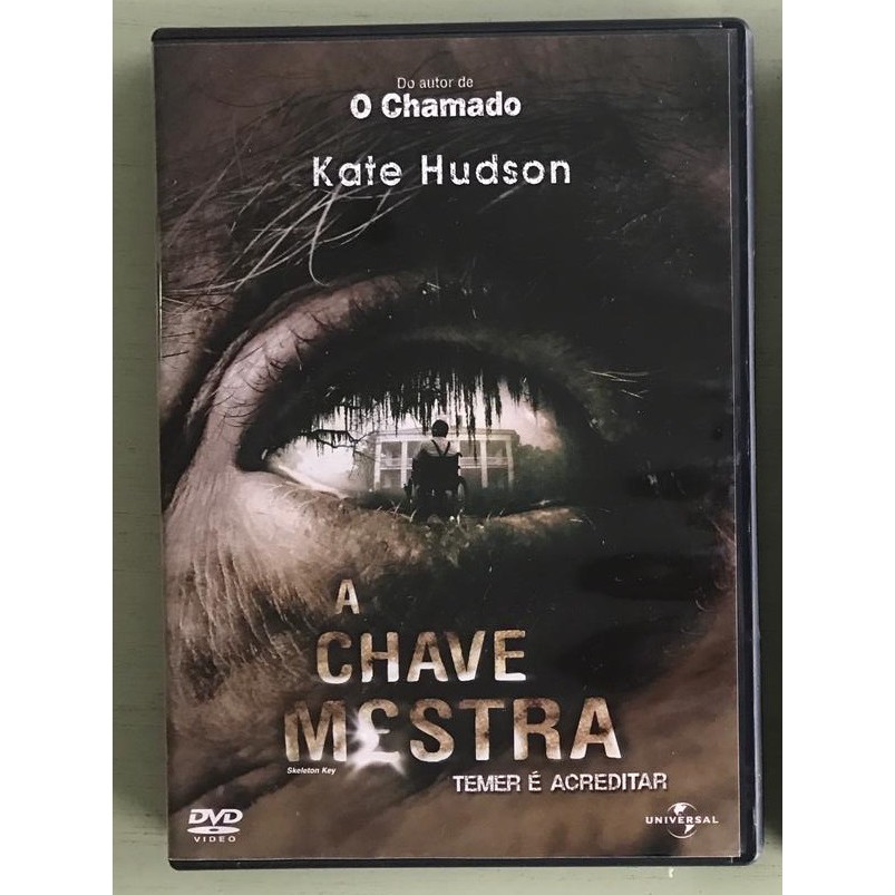 dvd filme suspense terror A CHAVE MESTRA - usado em ótimo estado