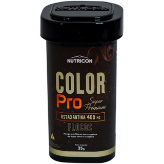 Alimento Ração Para Peixes Nutricon Color Pró 35Gr
