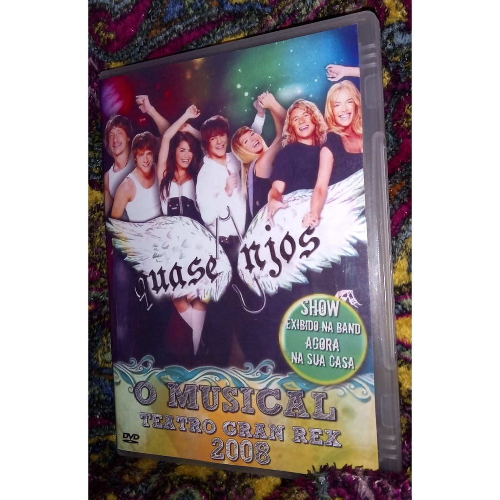 DVD Quase Anjos O Musical Teatro Gran Rex 2008 - En Vivo [FAN MADE