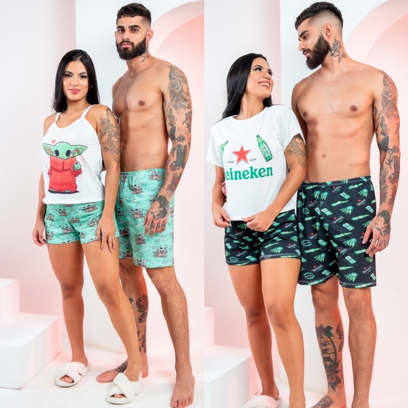 Conjunto store casal roupa