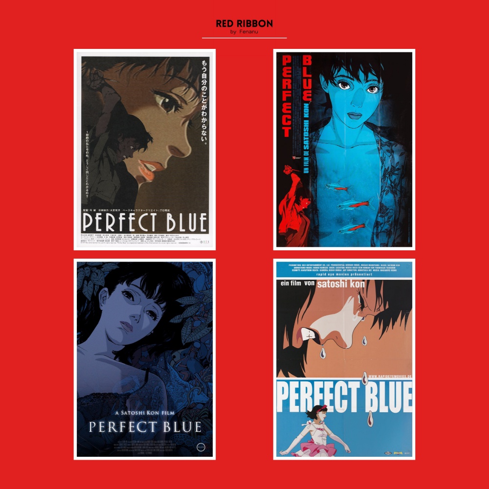 Perfect Blue Movie Poster 1997 Satoshi Kon Film