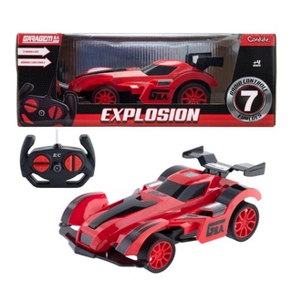 Veiculo Explosion - Rc 7 Func - Pilhas - Vermelho