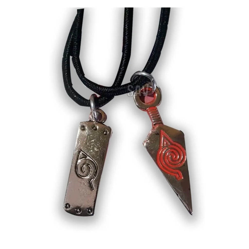 Colar Cordão Ajustável Kunai Minato Naruto Anime / Geek / Série / Desenho /  Filme / Netflix