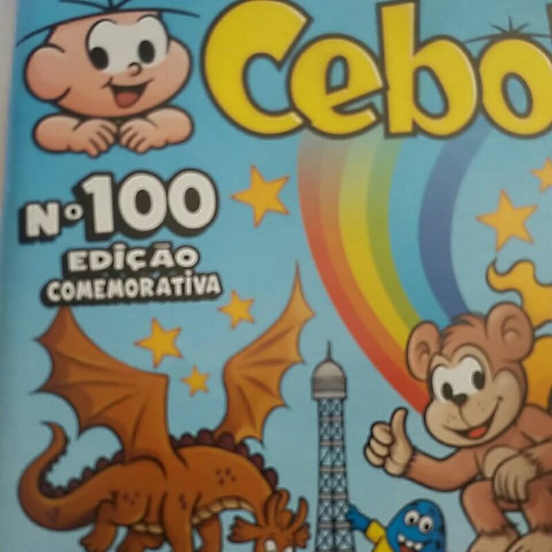 Gibi turma da Mônica- Cebolinha n100( Edição Comemorativa)