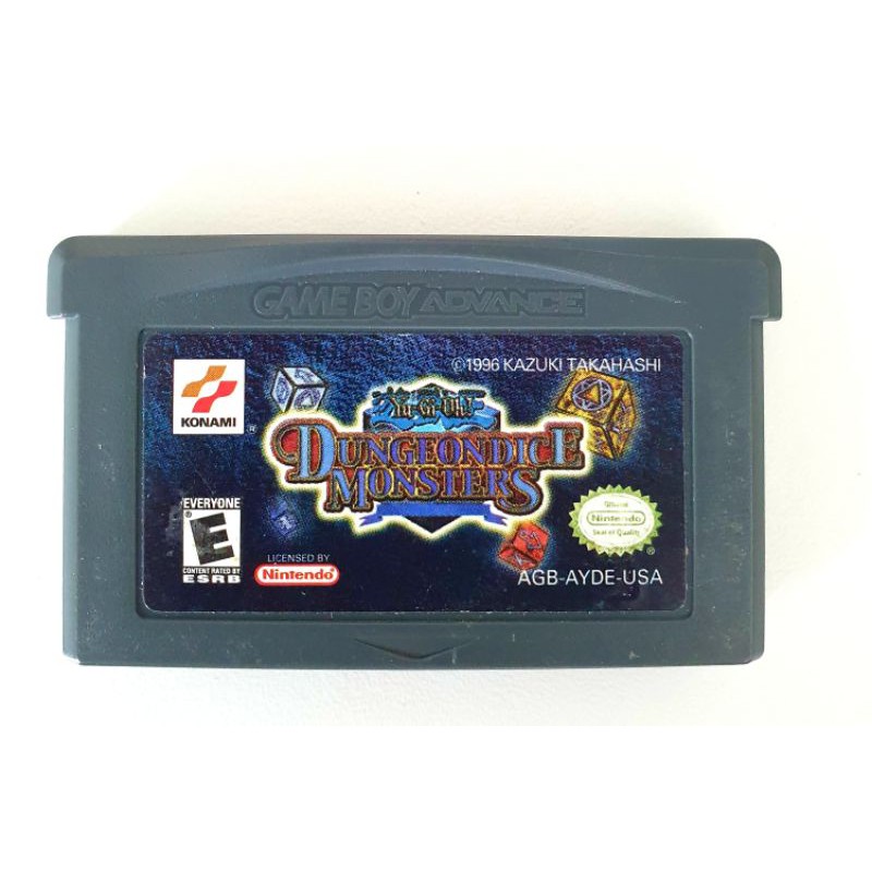 Yu Gi Oh Dungeondice Monsters Original Game Boy Advance GBA