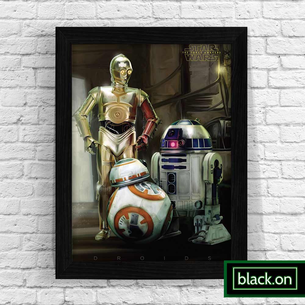 Quadro Decorativo Star Wars Yoda Pop Art 2