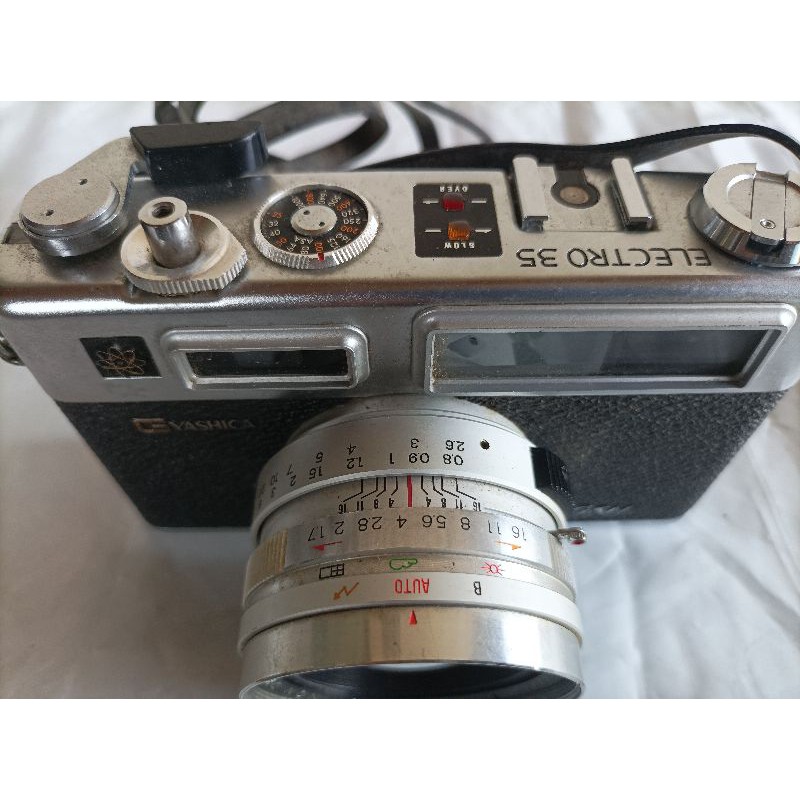 Câmera Analógica Yashica Eletro 35 GSN 50 mm 1:6.3ft | Shopee Brasil