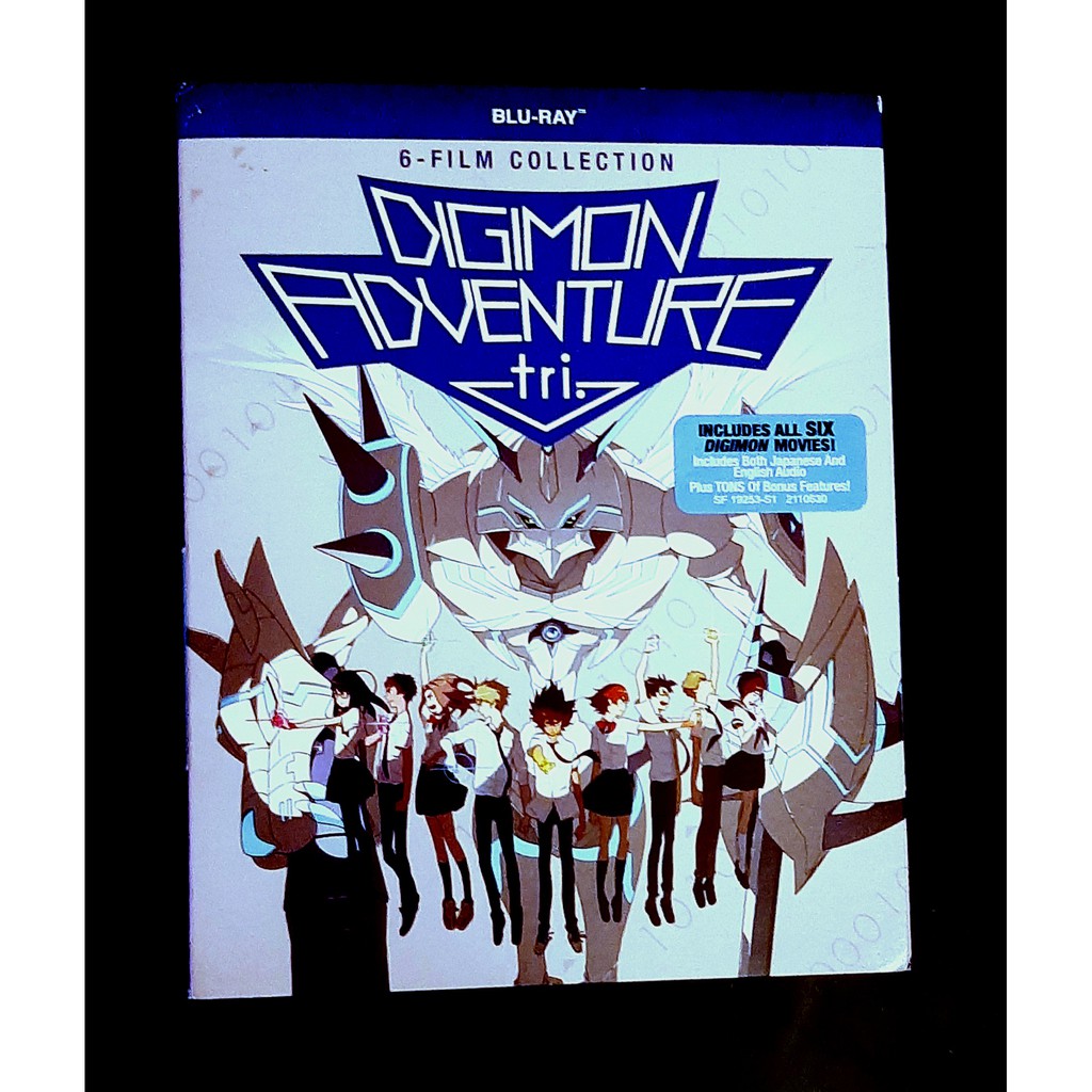 Digimon Adventure Tri Coleção 6 Filmes - Blu Ray Importado Shout Factory