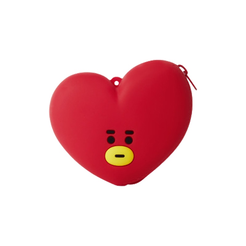 Mini Bolsa De Silicone BT21 Linha Friends Bens Oficiais
