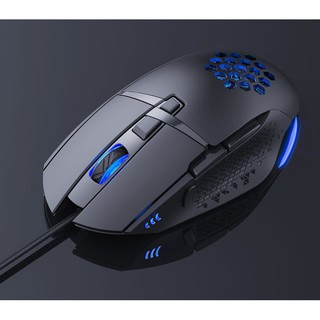 Mouse gamer T90 7200 dpi rgb macros personalizado que programam usb ratos ópticos para computador portátil gamer escritório em casa