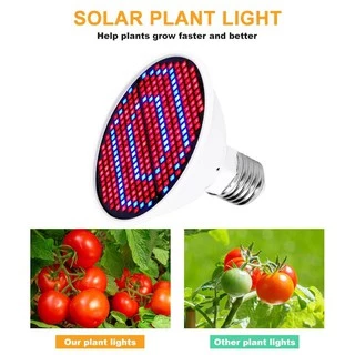 Lâmpadas Led Grow Plantas Cultivo Indoor Estufa Full Spectrum 60W 300 LEDs Bivolt À PRONTA ENTREGA