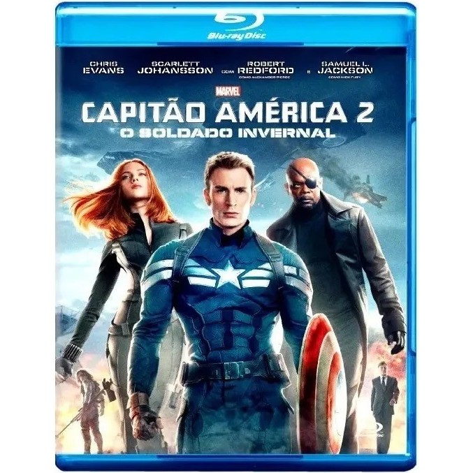 Blu-ray Capitão América 2 - O Soldado Invernal - Marvel Dub Leg Lacrado ...