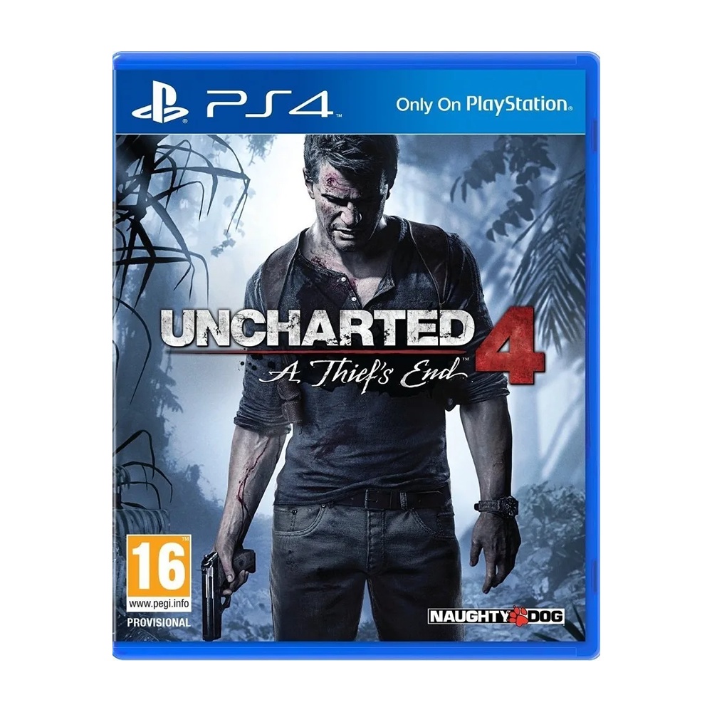 Jogo Uncharted 4 p/ PlayStation 4. Mídia Física. Ótimo Estado