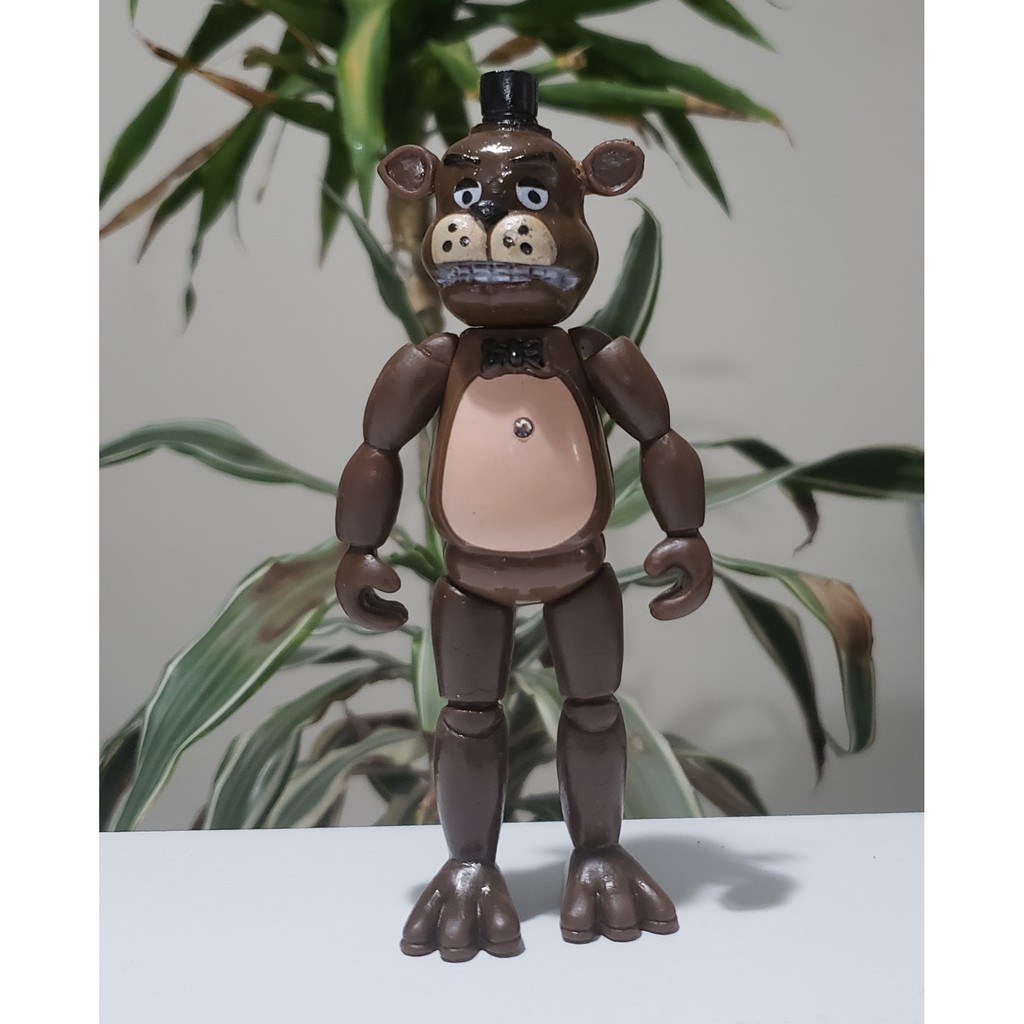 Lindo boneco Five Nights at Freddy animatronic Fnaf Nightmare Freddy 14cm