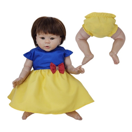 Compre Bebê reborn boneca roupas vestido terno para 23-24 polegada