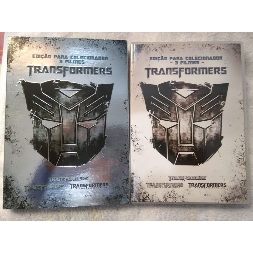 Filme Coleção Trilogia Transformers 3 em 1