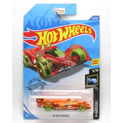 Carrinho Hot Wheels - Hi-tech Missile - Ghf30 - Laranja - Alfabay