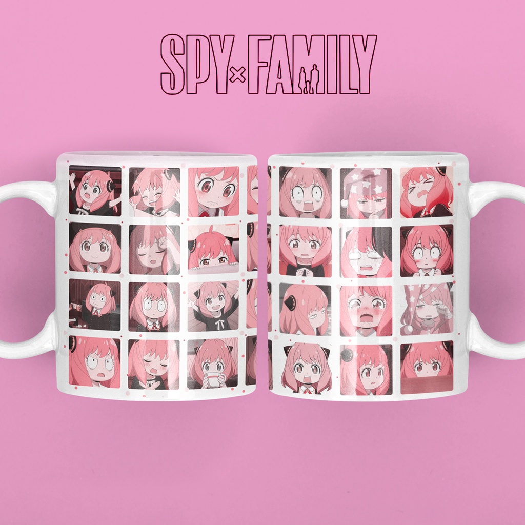 Caneca Anya Spy x Family Fofa | Shopee Brasil