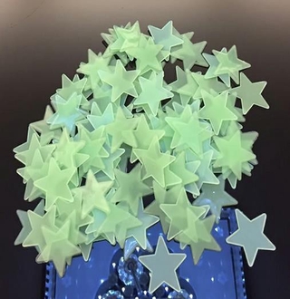 Decoração de parede, fácil de colar, desenho animado fofo cósmico estrela  céu padrão DIY adesivo de parede sensação quente arte de parede para quarto  de crianças