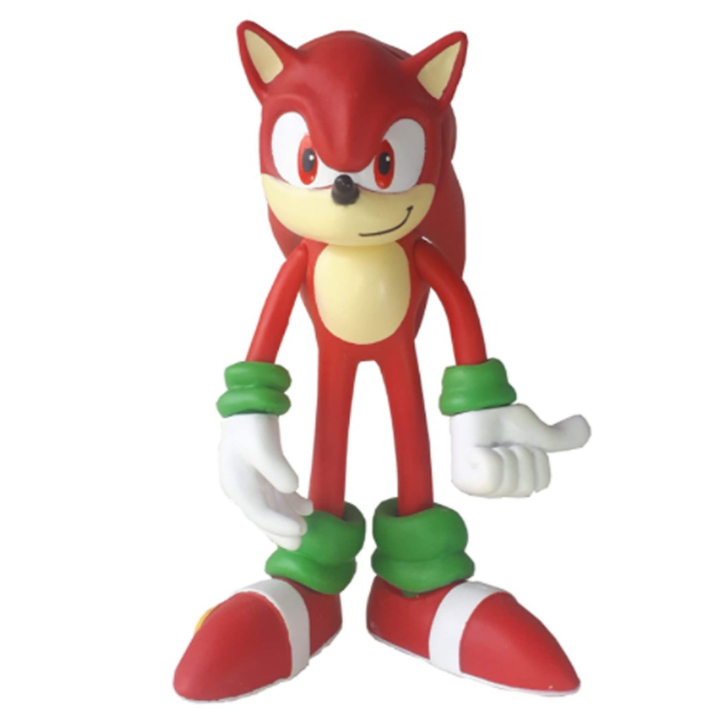 Sonic The Hedgehog Carrinho do Knuckles Metal Diecast - Vermelho