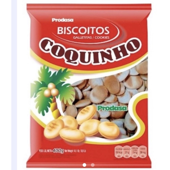 BISC GAMELEIRA COQUINHO 400G