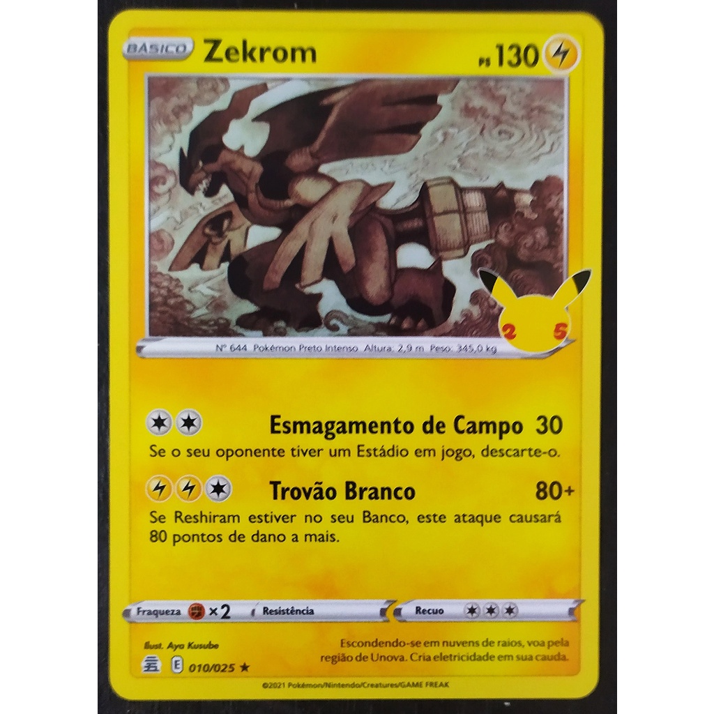 Pokemon Zekrom 100000000000000