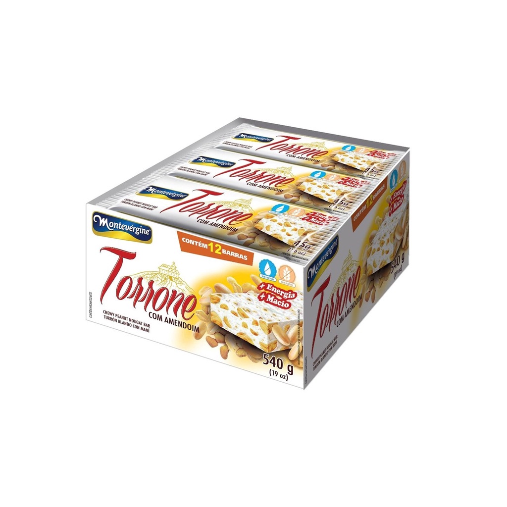 Torrone Montevergine 12x45g Amendoim