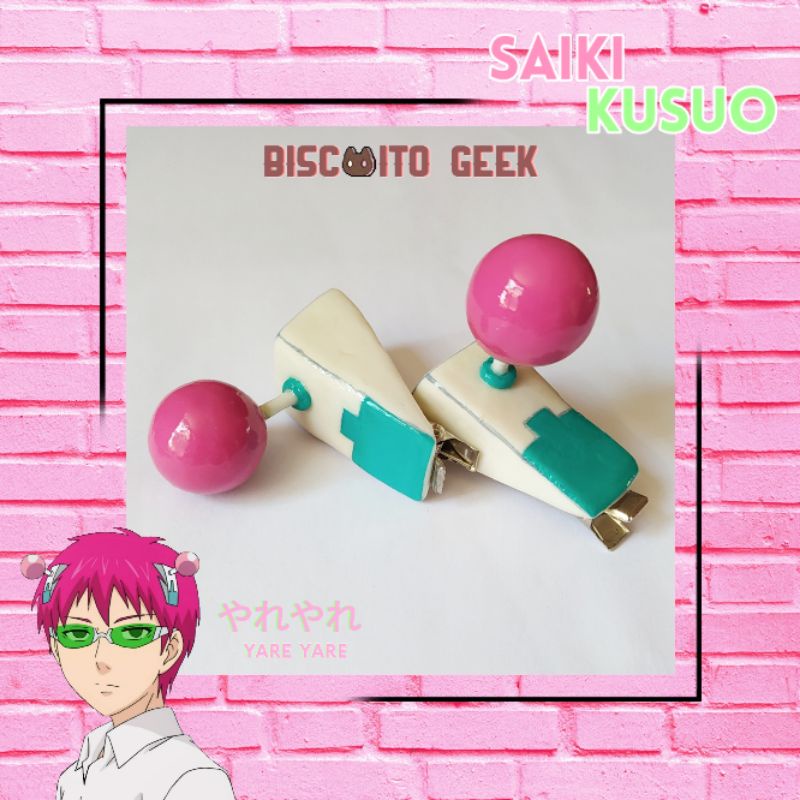 Acessórios: Antenas de Saiki Kusuo 🌸 dupla!
