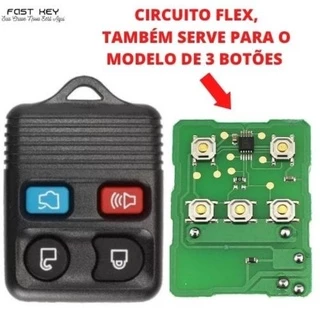 Controle Alarme Ford Fiesta KA Ecosport Ranger Completo + Bateria em Oferta na Shopee